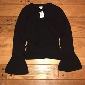 J.Crew Wrap Sweater